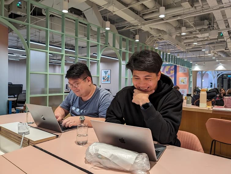 Working With Friend